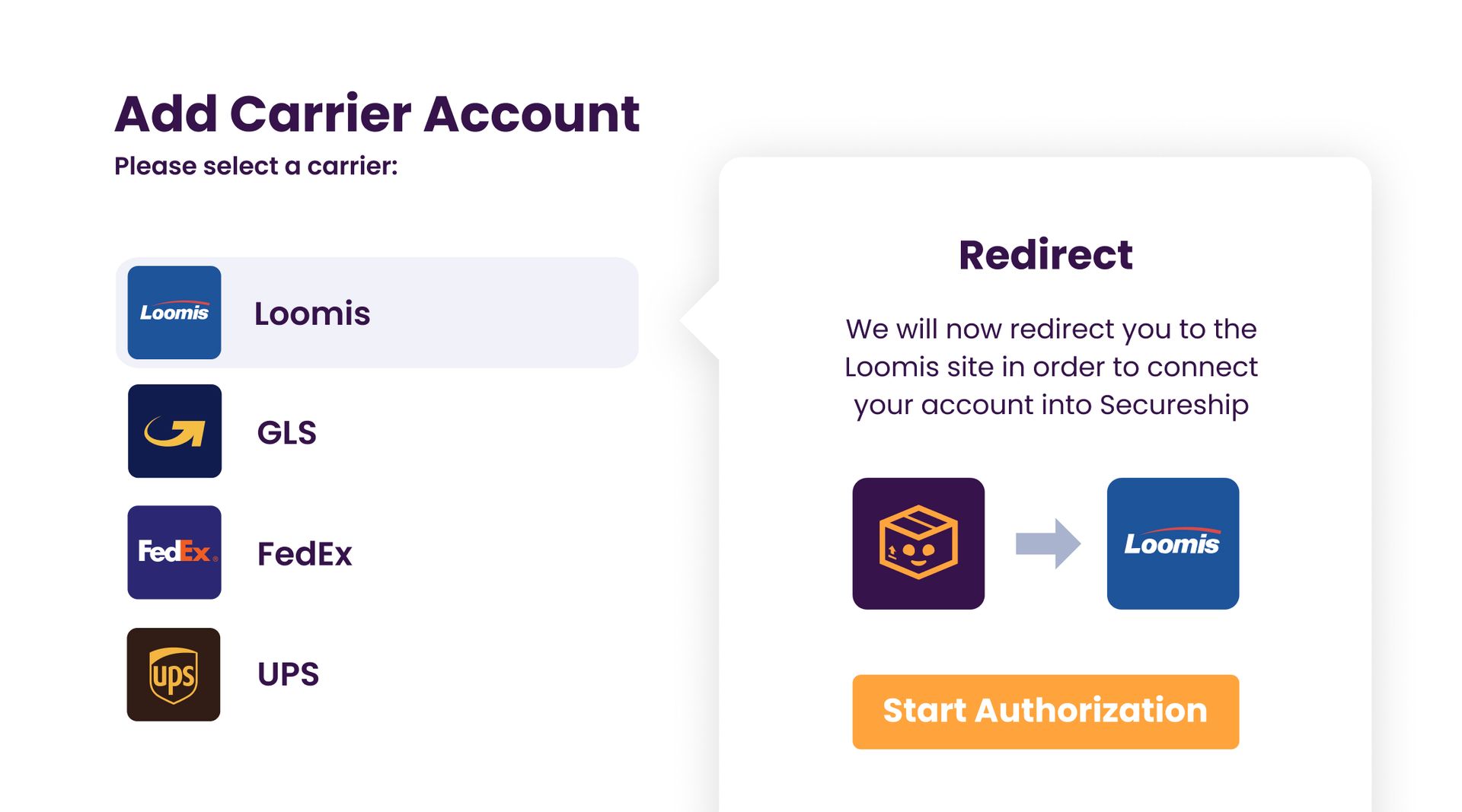 Connect Your Own Carrier Accounts