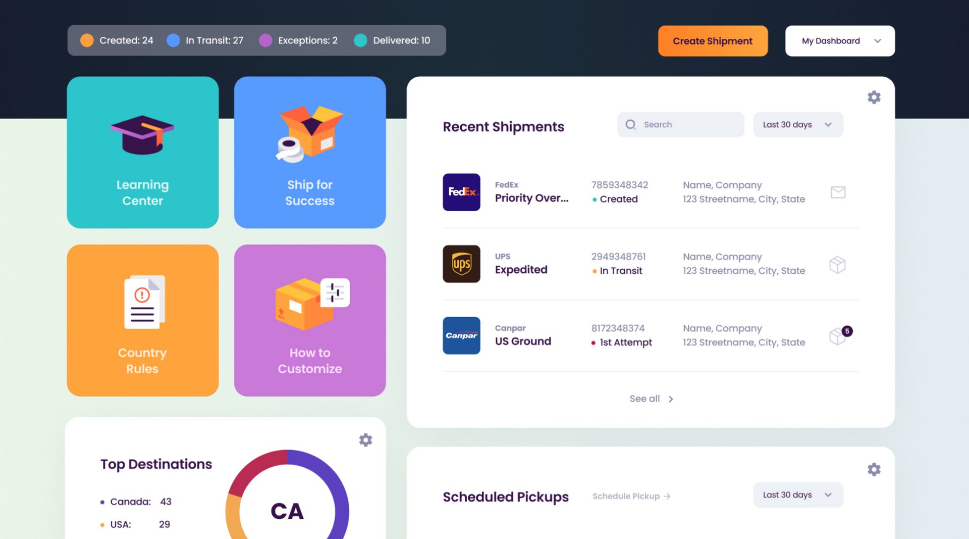 Dashboard to Track Everything