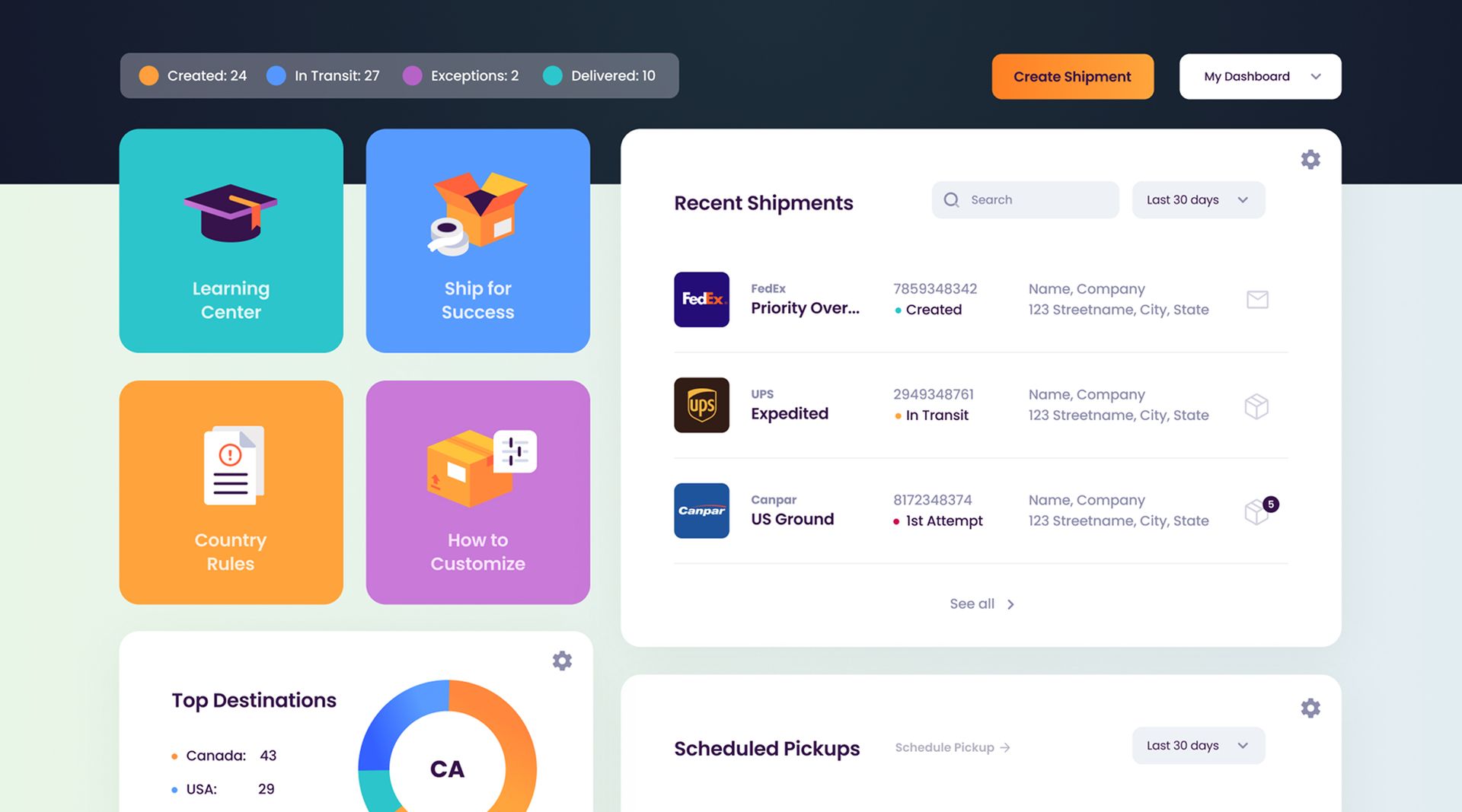 Dashboard to Track Everything