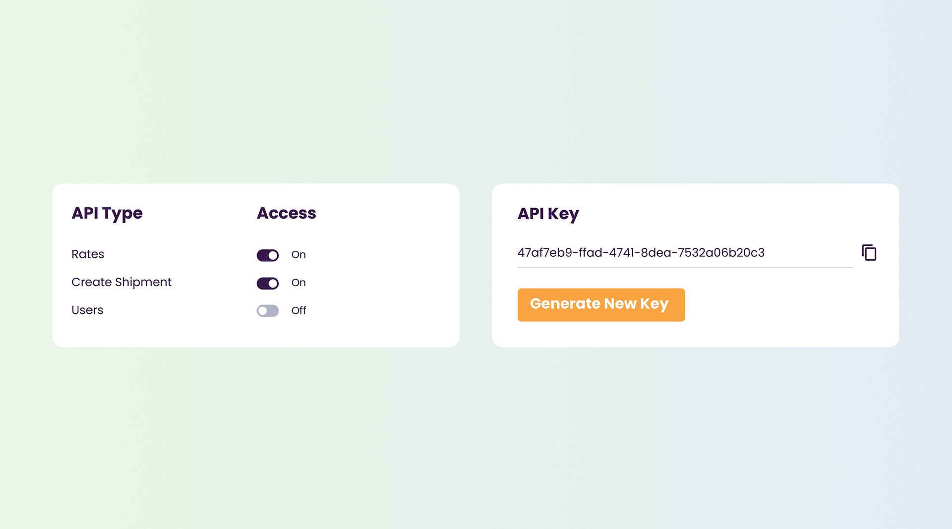 Generate API Keys Quickly