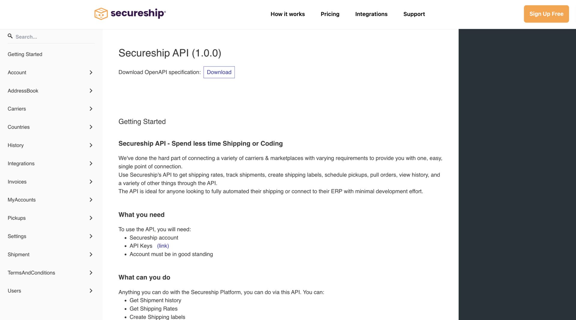 Explore Full API Docs Easily