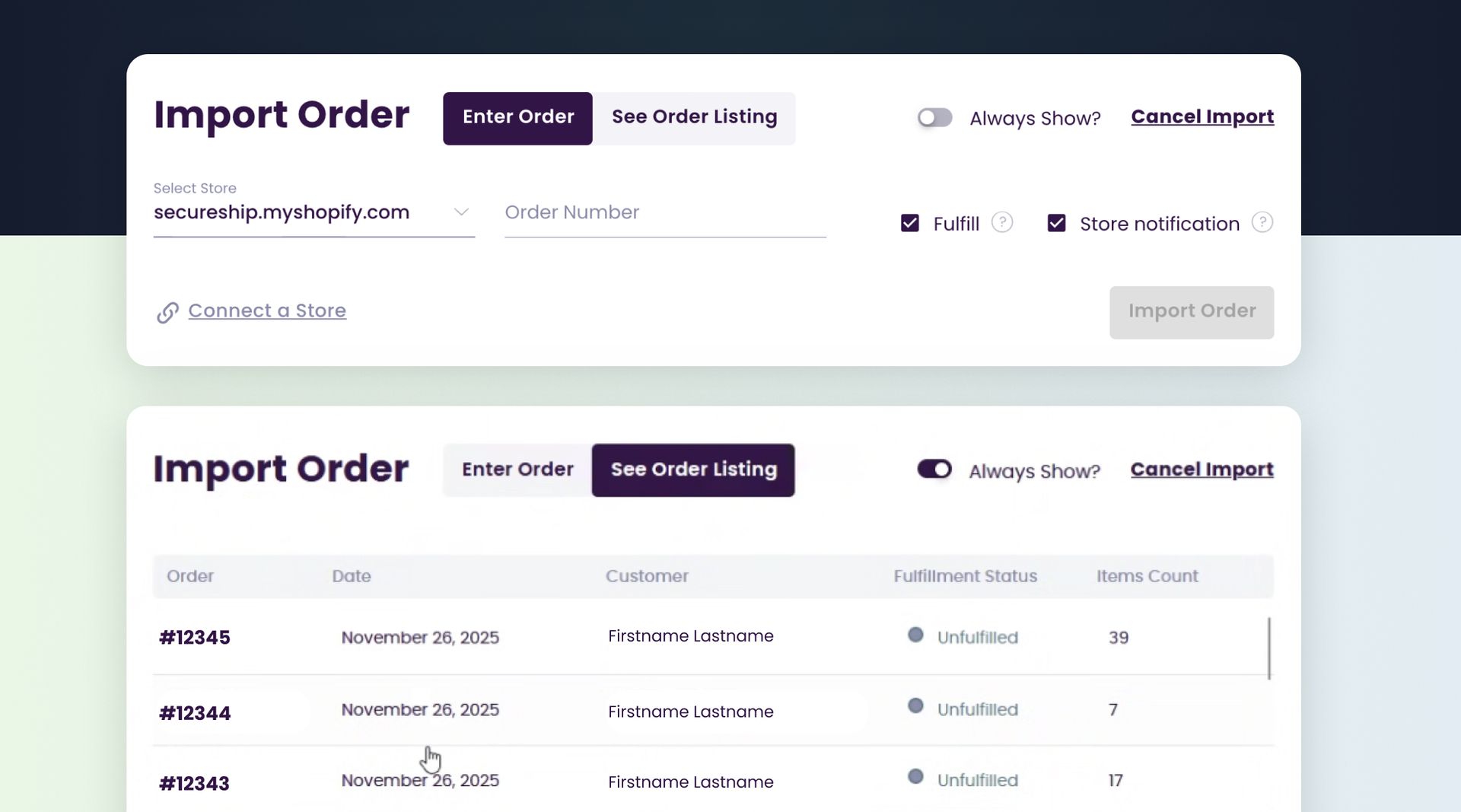 Sync Store Orders Easily