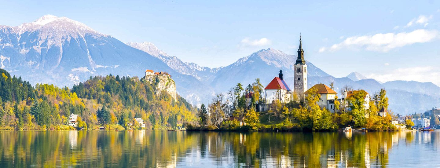 A beautiful scenery of Slovenia